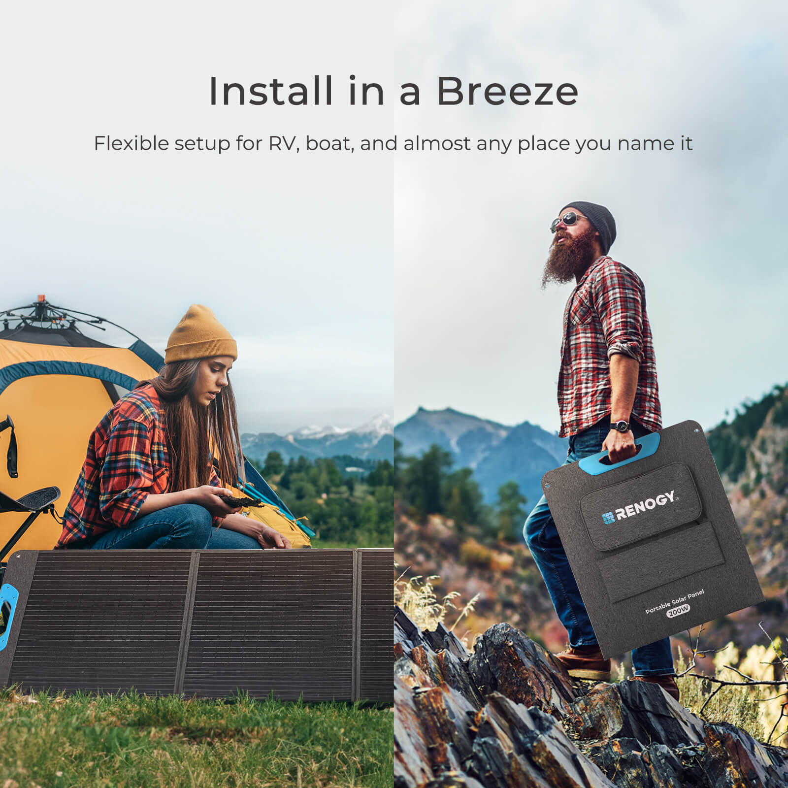 Renogy 200W Portable Solar Pan – Usb Charger Dynamo recenzja i cena
