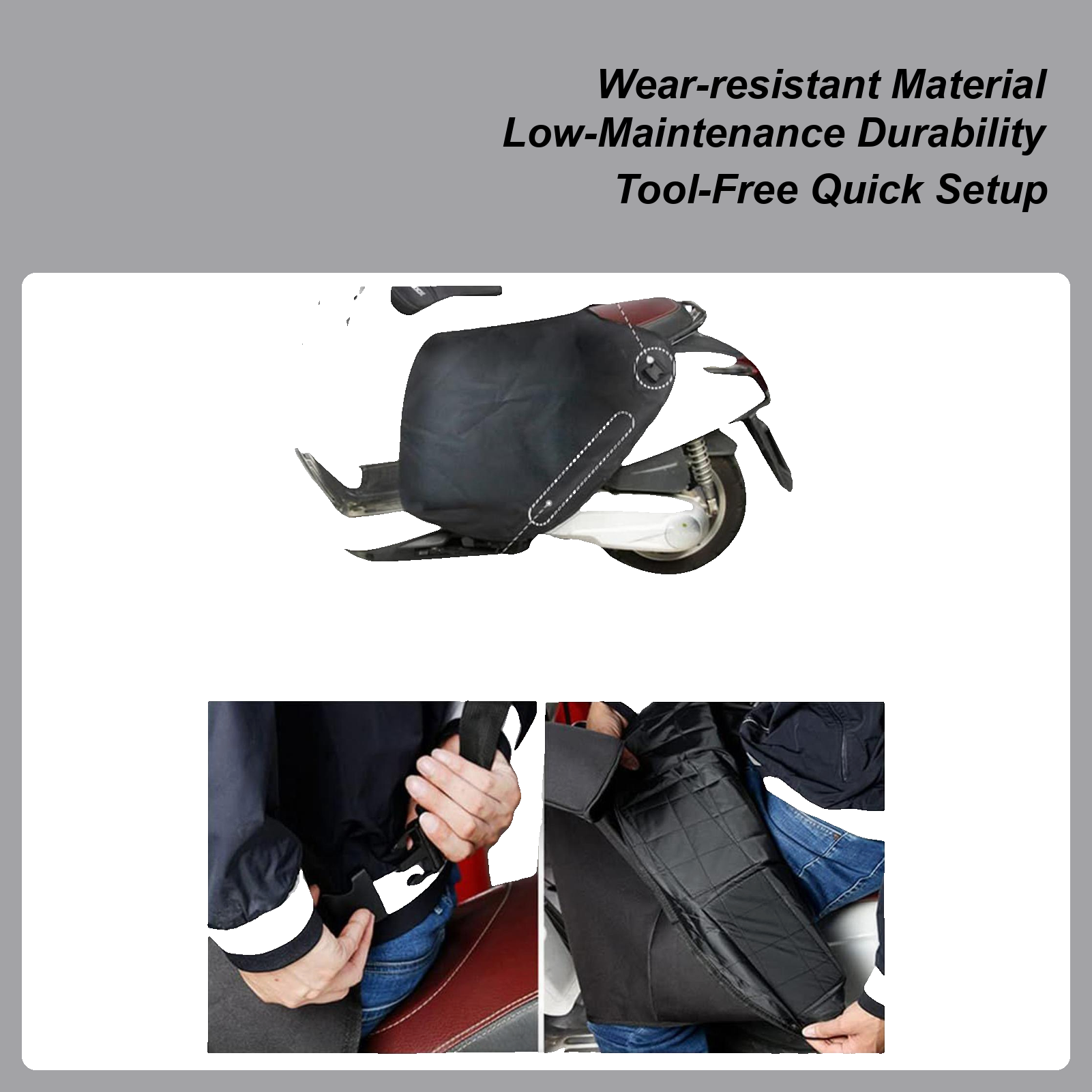 Motorcycle Leg Protection Knee – Cycling Commuting recenzja i cena