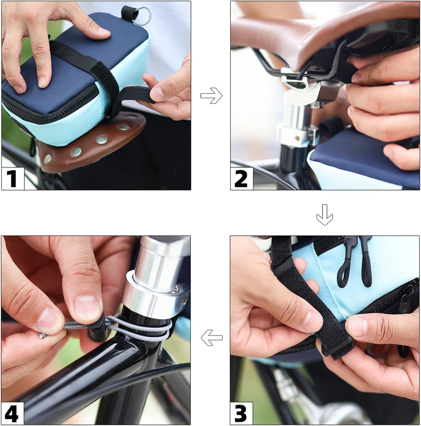 Expandable Large Capacity Bike – Saddle Bag Under Seat recenzja i cena