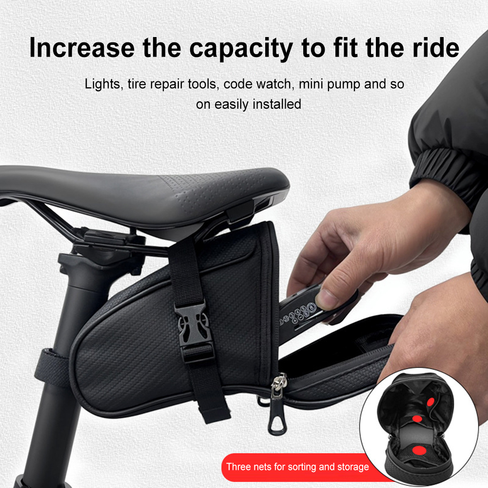 1L Bike Saddle Bag Waterproof  – Saddle Bag Under Seat recenzja i cena