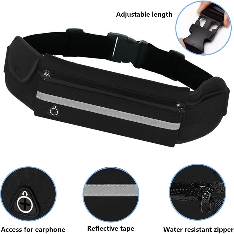 1pcs Women/Men Waist Bag Sport – Cycling Commuter Backpack Waterproof recenzja i cena
