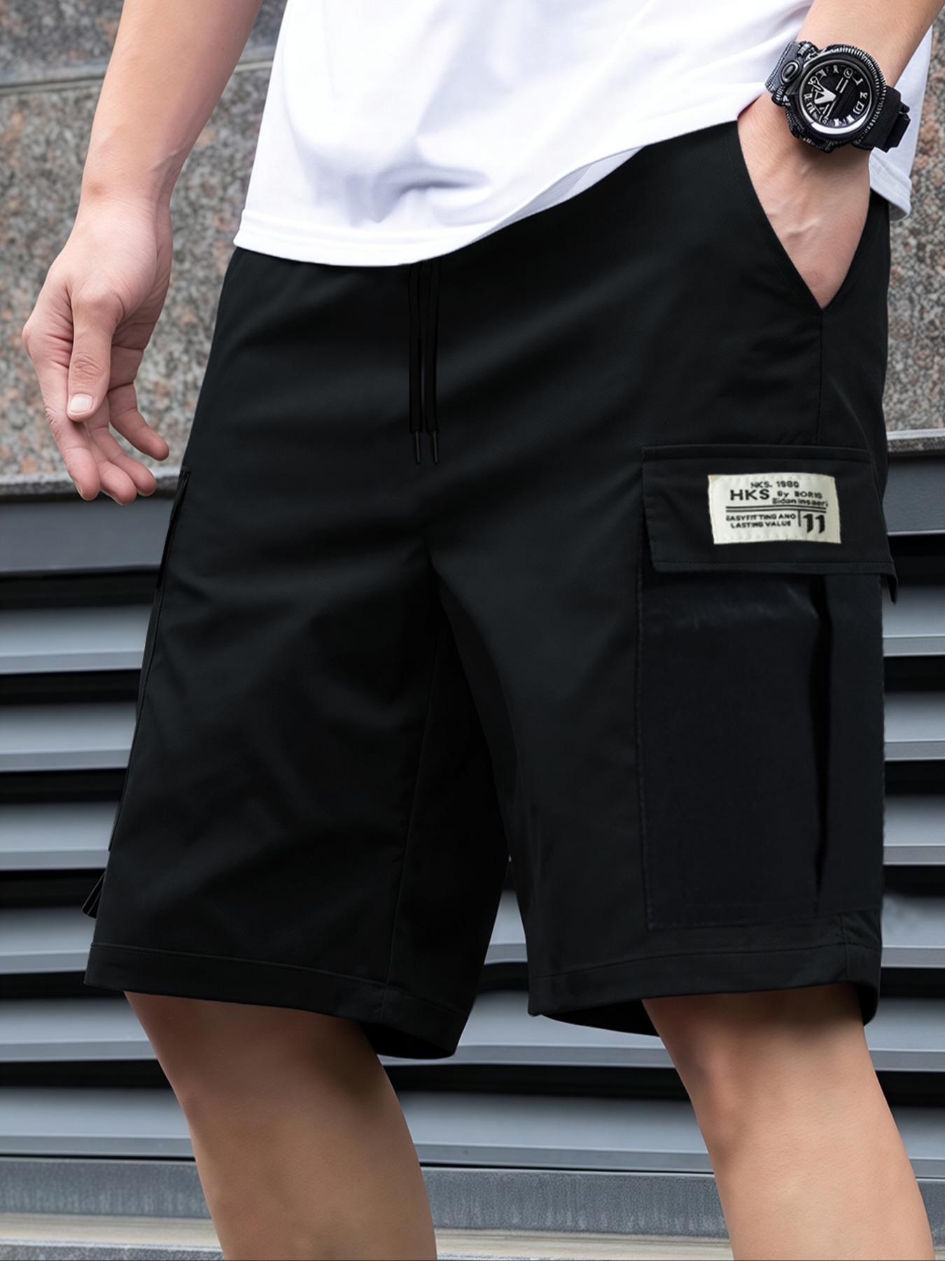 Men's Plain Casual Sports Shor – Cycling Commute Pants recenzja i cena