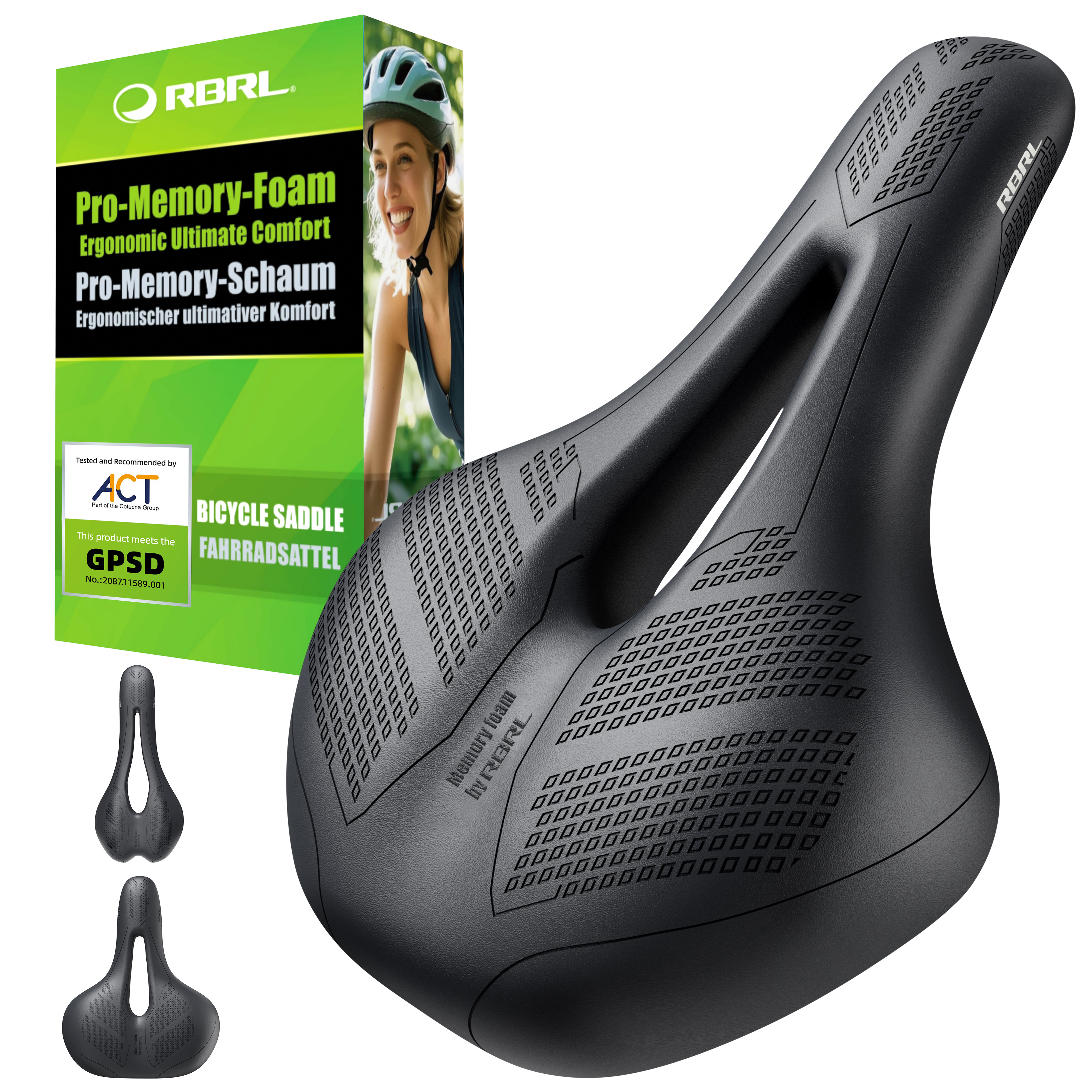 RBRL Bicycle Saddle Waterproof – Cycling In City recenzja i cena