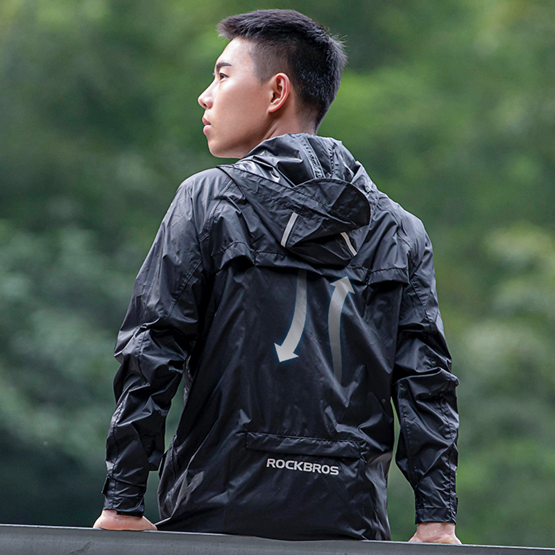 ROCKBROS Waterproof Cycling Ra – Cycling Rain Jacket Commute recenzja i cena