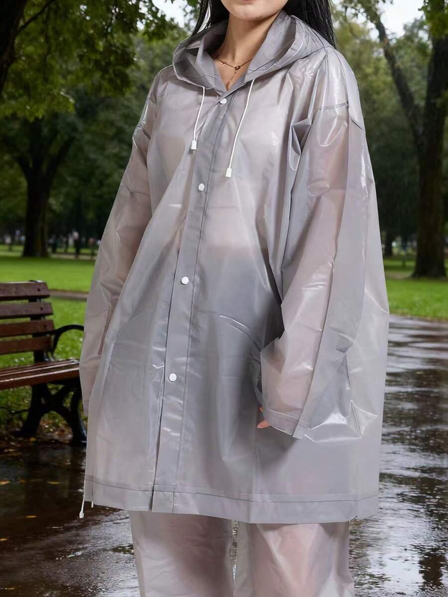2pcs Unisex full-body rain sui – Cycling Commute In Rain recenzja i cena