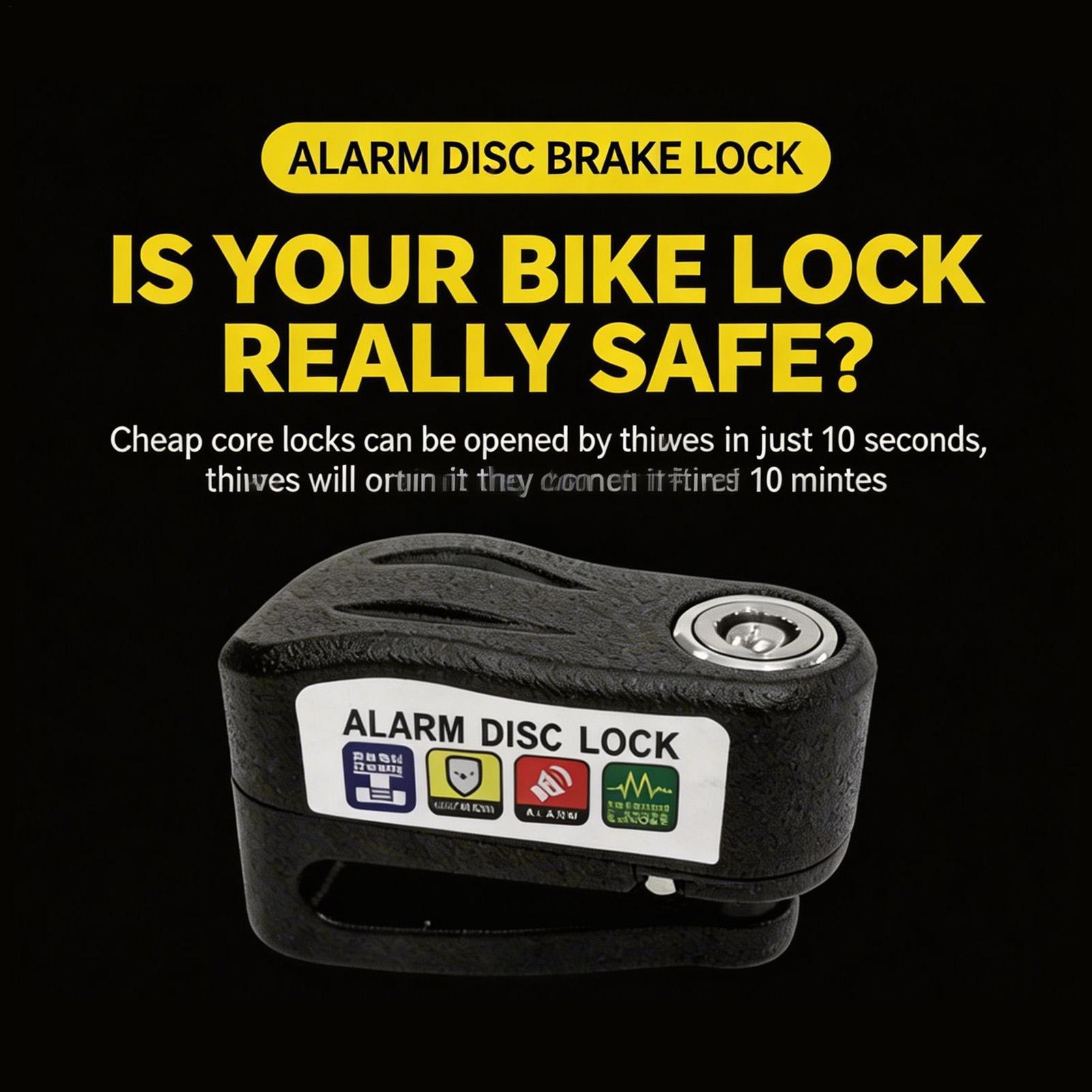 110db Alarm Disc Lock Waterpro – Commuter Bike Lock recenzja i cena