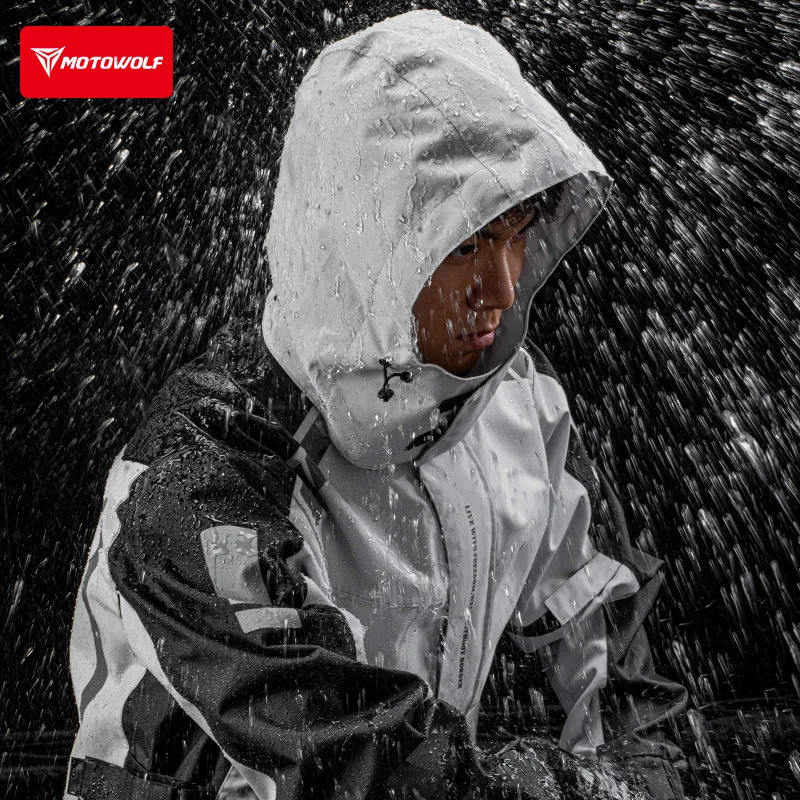 Motowolf Reflective Motorcycle – Cycling Commute In Rain recenzja i cena