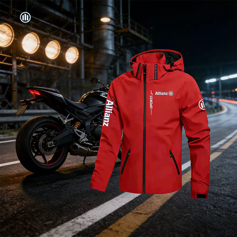 2026 allianz logo Men's outdoo – Cycling Rain Jacket Commute recenzja i cena